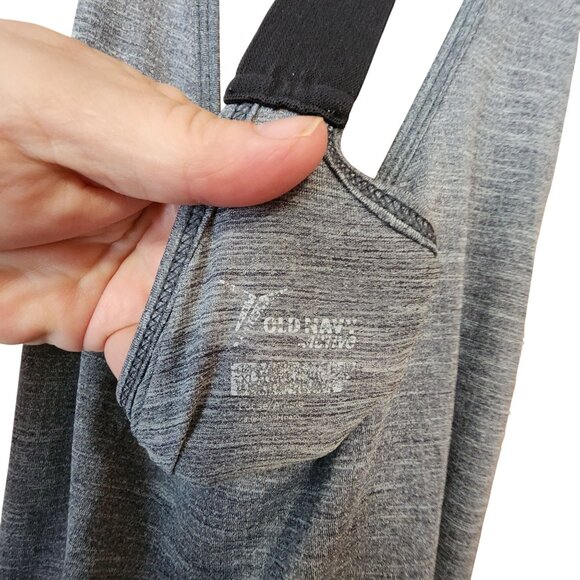 Old Navy Womens Gray Racerback Tank Top XL - Picture 3 of 3
